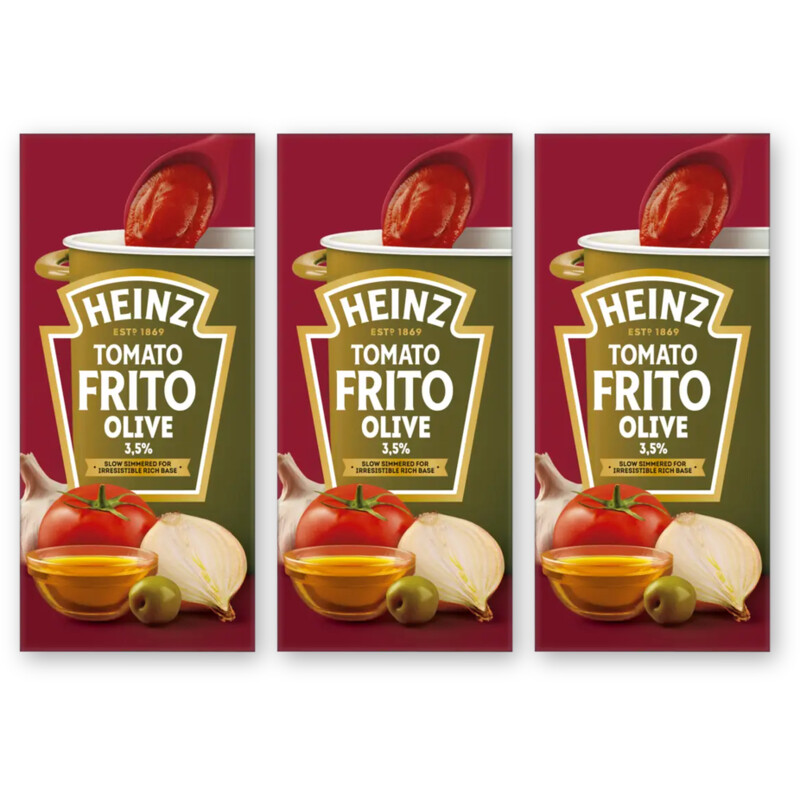 Heinz Tomato Frito olive 3-pack
