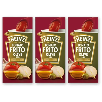 Heinz Tomato Frito olive 3-pack