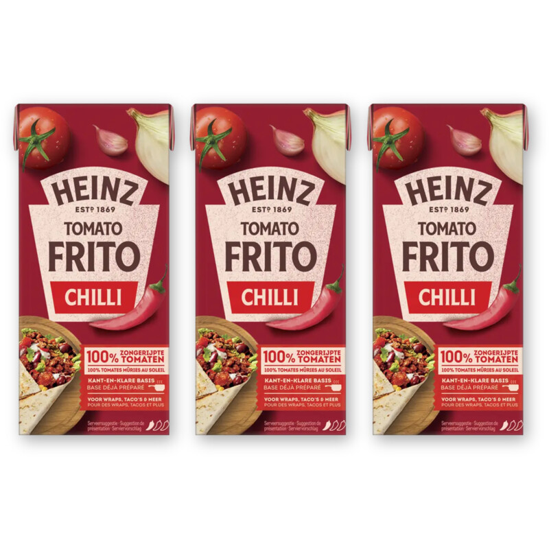 Heinz Tomato frito chili 3-pack