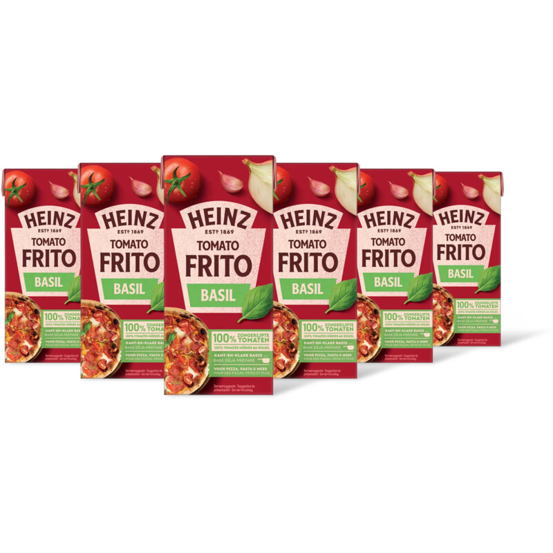 Heinz Tomato frito basil 6-pack