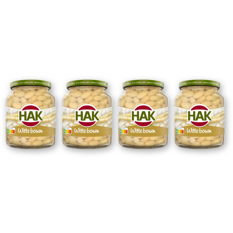 Hak Witte bonen 4-pack