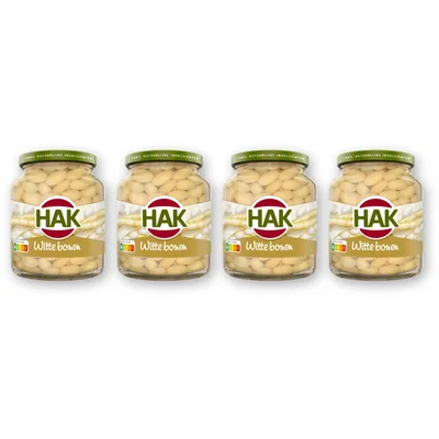 Hak Witte bonen 4-pack