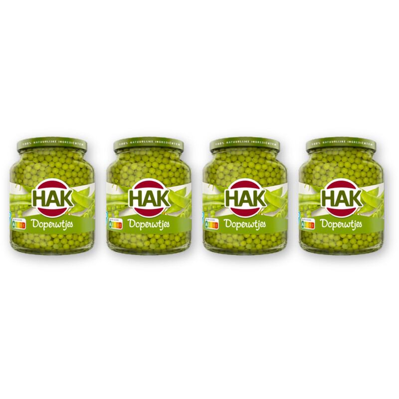 Hak Doperwtjes 4-pack