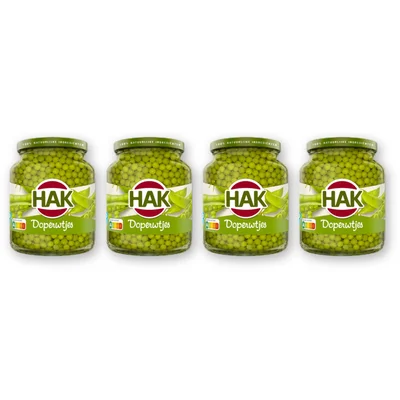 Hak Doperwtjes 4-pack
