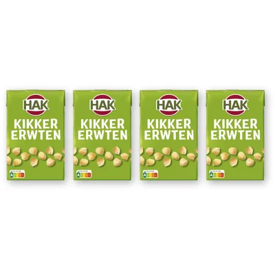 Hak Kikkererwten 4-pack