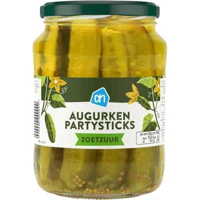 AH Augurken partysticks zoetzuur