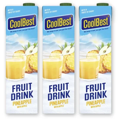 CoolBest Fruit drink pineapple 3-pack