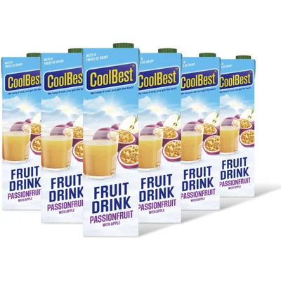 CoolBest Fruit drink passionfruit 6-pack
