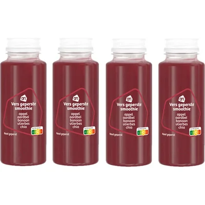 AH Verse smoothie appel aardbei 4-pack