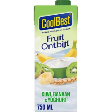 CoolBest Fruit ontbijt kiwi, banaan & yoghurt