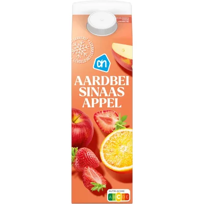 AH Gekoelde aardbei sinaasappeldrank