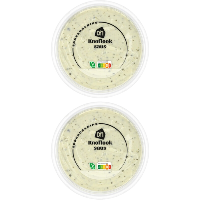 AH Romige knoflooksaus 2-pack