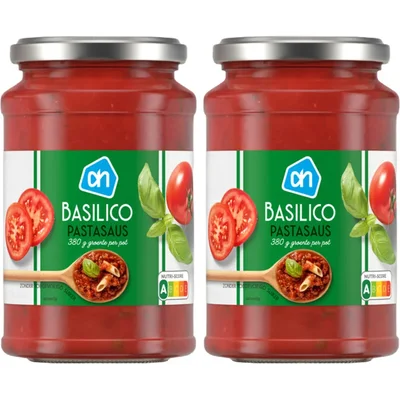 AH AH Pastasaus basillico 2-pack