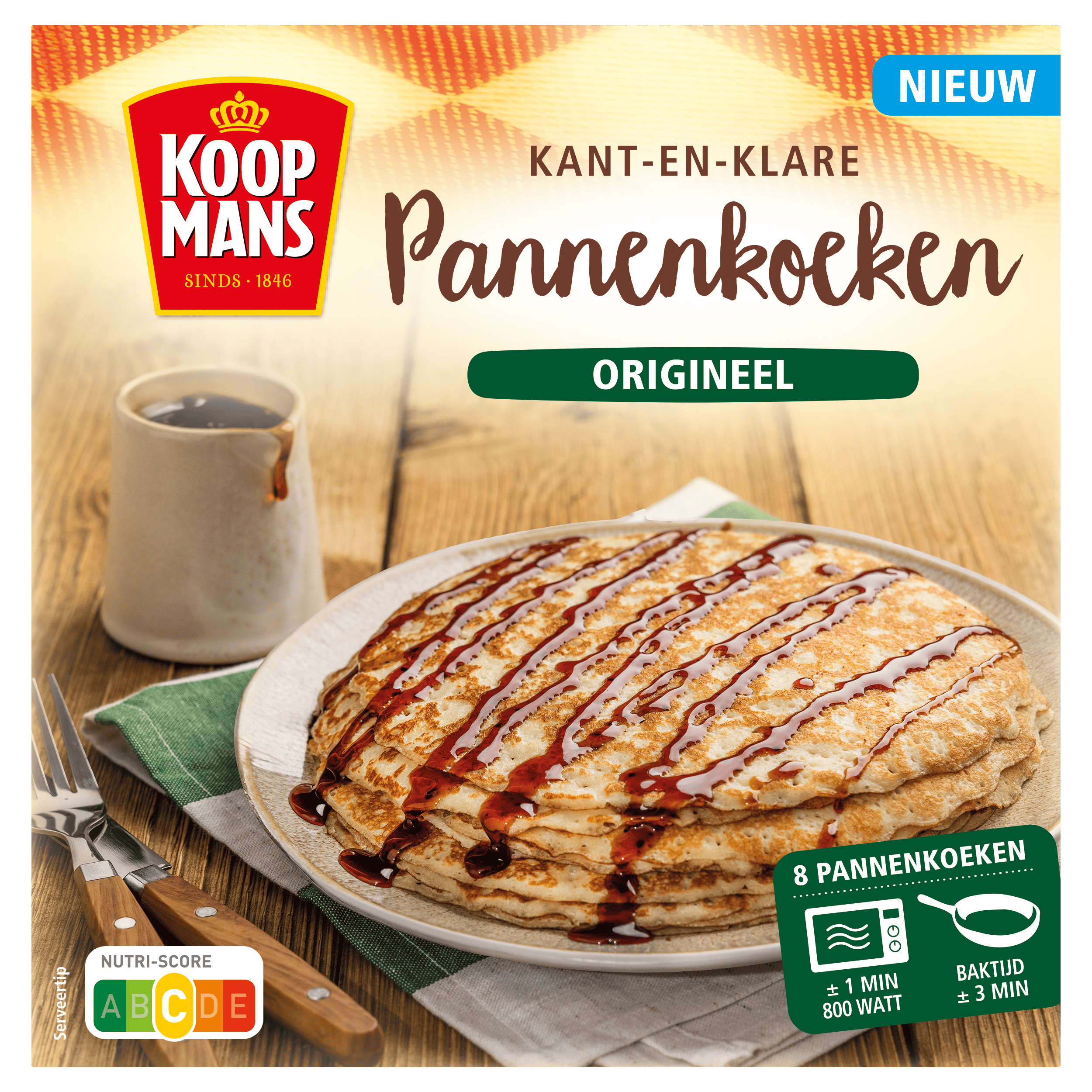 Koopmans Schudfles pannenkoeken origineel