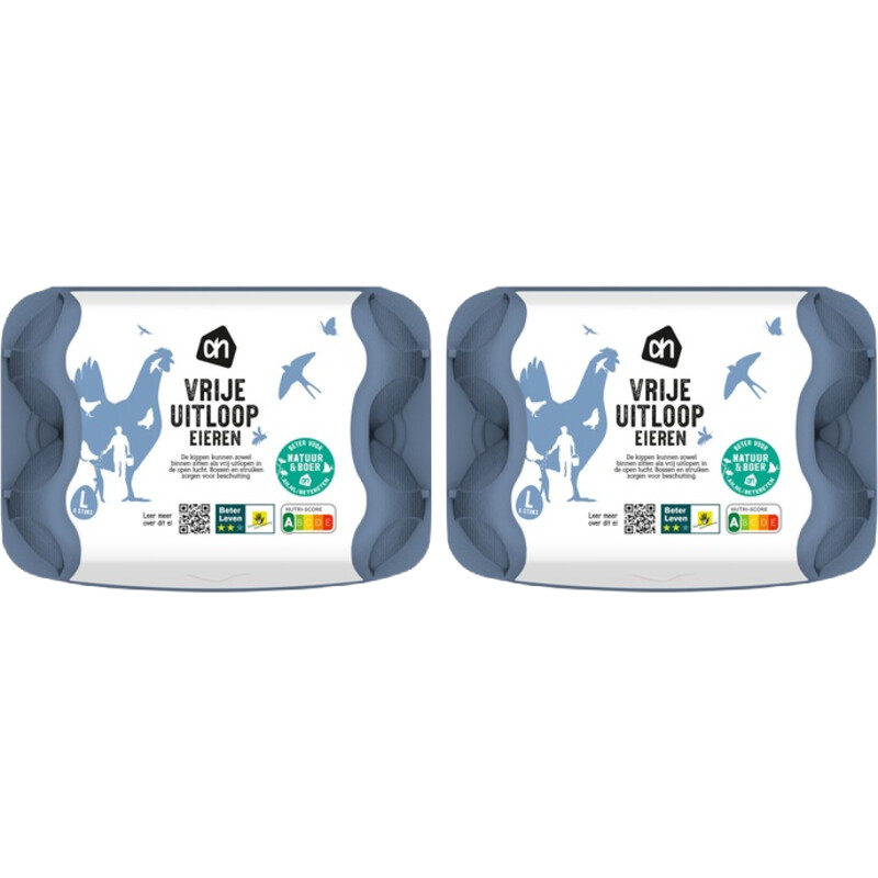 AH Vrije uitloop eieren L 2-pack