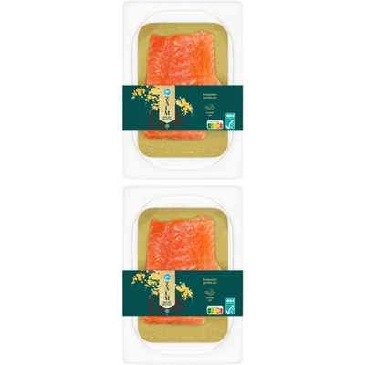 AH Zalmhaas gerookt 2-pack
