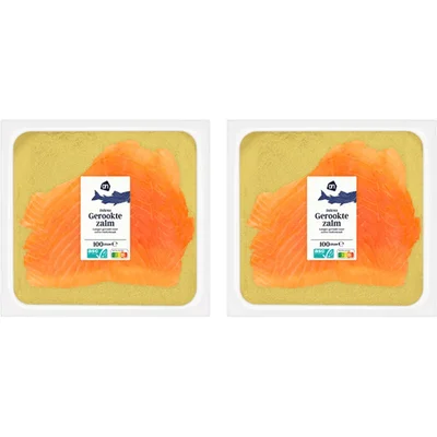 AH Intens gerookte zalm 2-pack