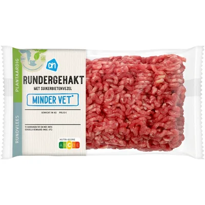 AH Rundergehakt minder vet