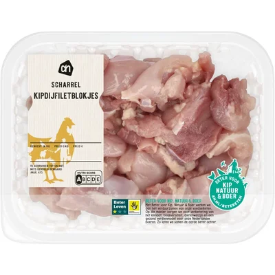 AH Scharrel kipdijfiletblokjes