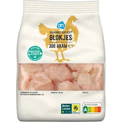 AH Scharrel kipfilet blokjes
