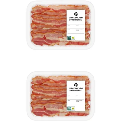 AH Uitgebakken ontbijtspek 2-pack
