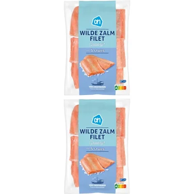AH Wilde zalmfilets 2-pack
