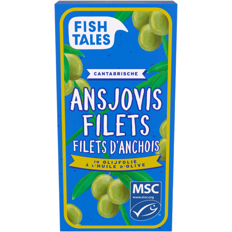 Fish Tales Anjovisfilets in olijfolie