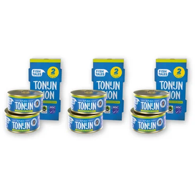 Fish Tales Skipjack tonijn olijfolie 2-pack 3-pack