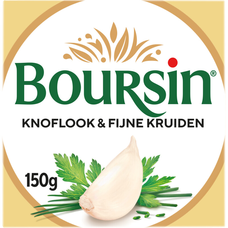Boursin Knoflook & fijne kruiden