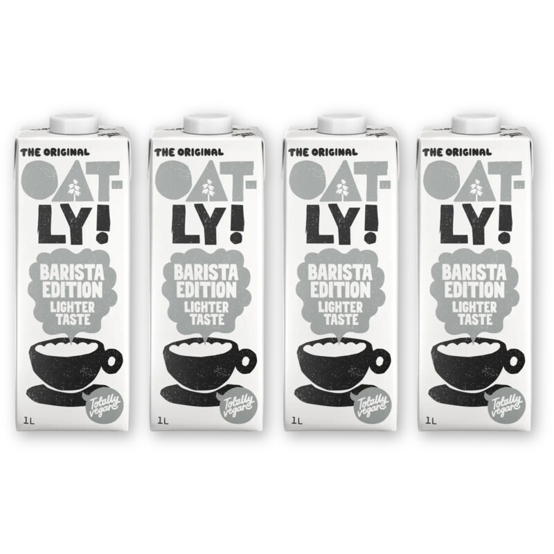 Oatly! Barista edition lighter taste 4-pack