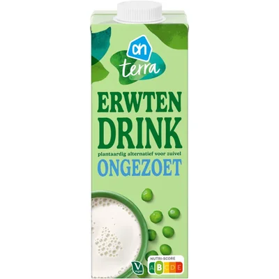 AH Terra Plantaardige erwtendrink ongezoet