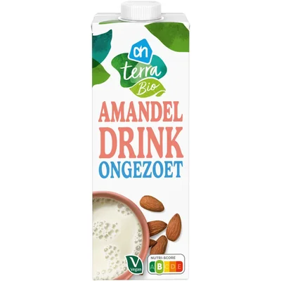 AH Terra Biologisch amandeldrink ongezoet
