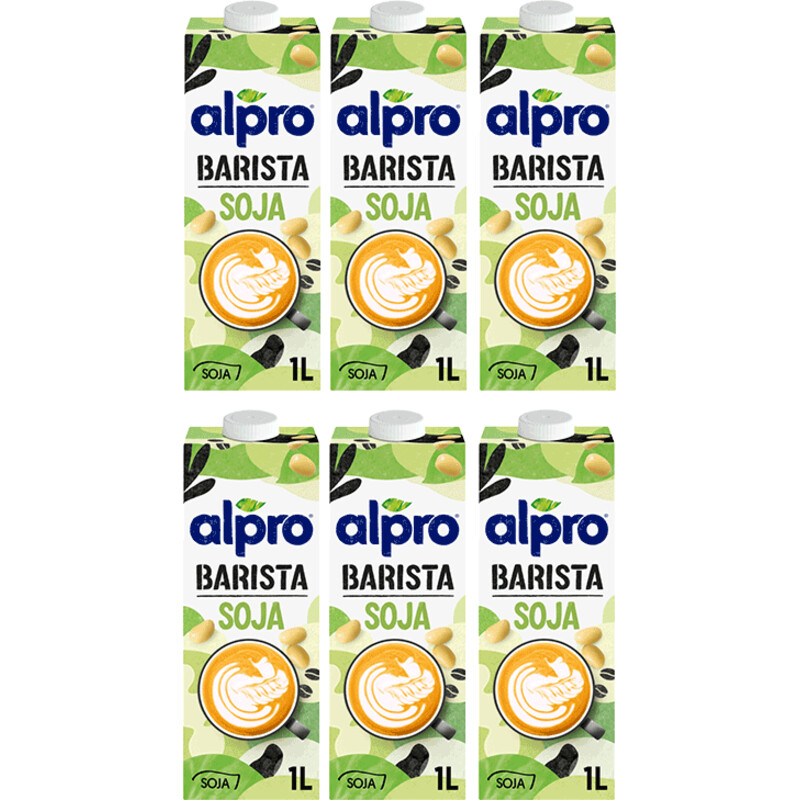 Alpro Barista soja 6-pack