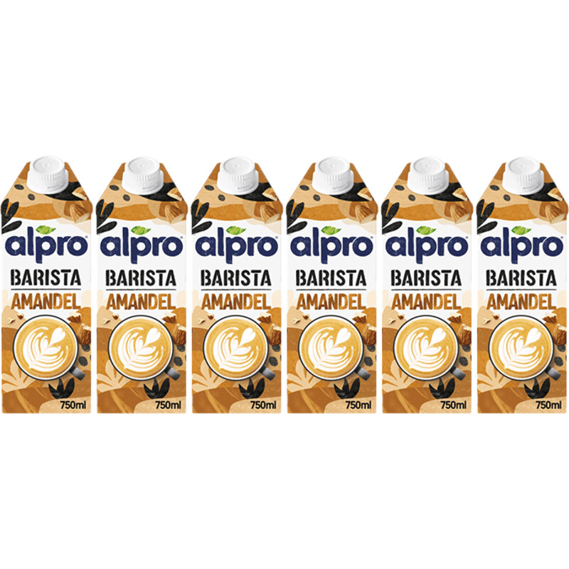 Alpro Barista amandel 6-pack