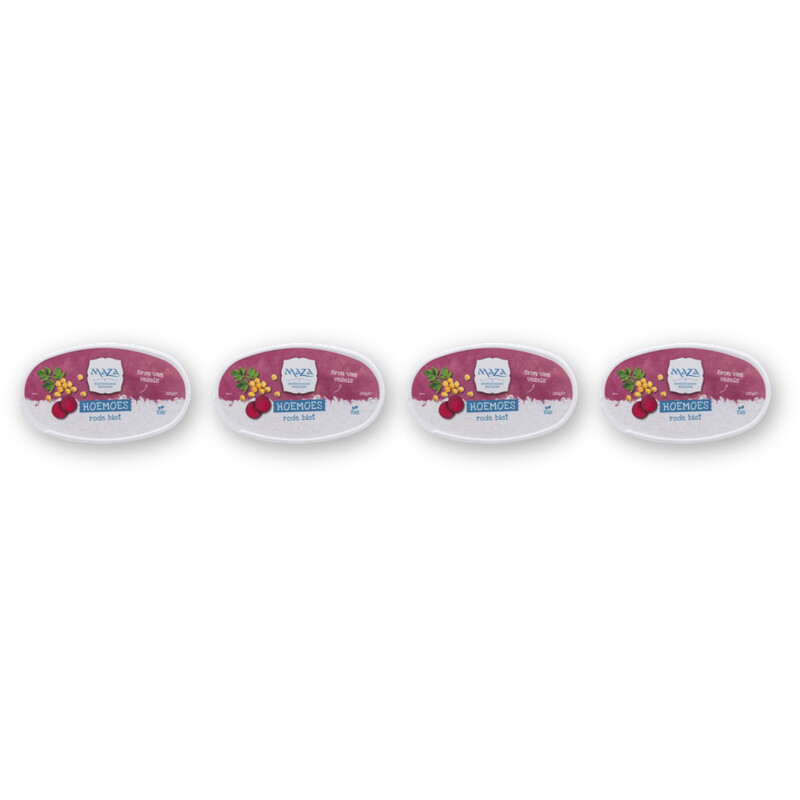 Maza Hoemoes rode biet 4-pack