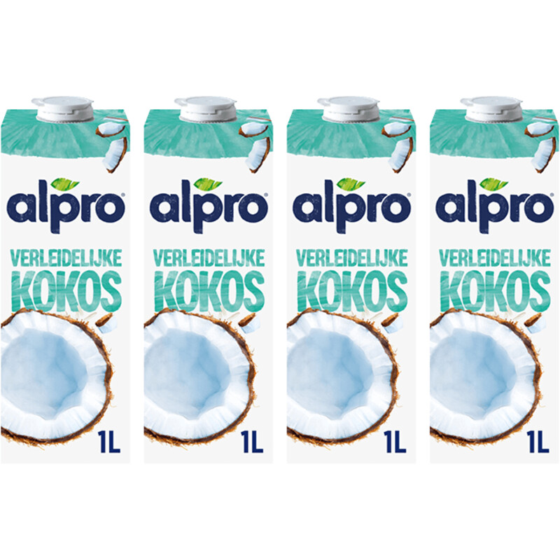 Alpro Kokosnootdrink original 4-pack