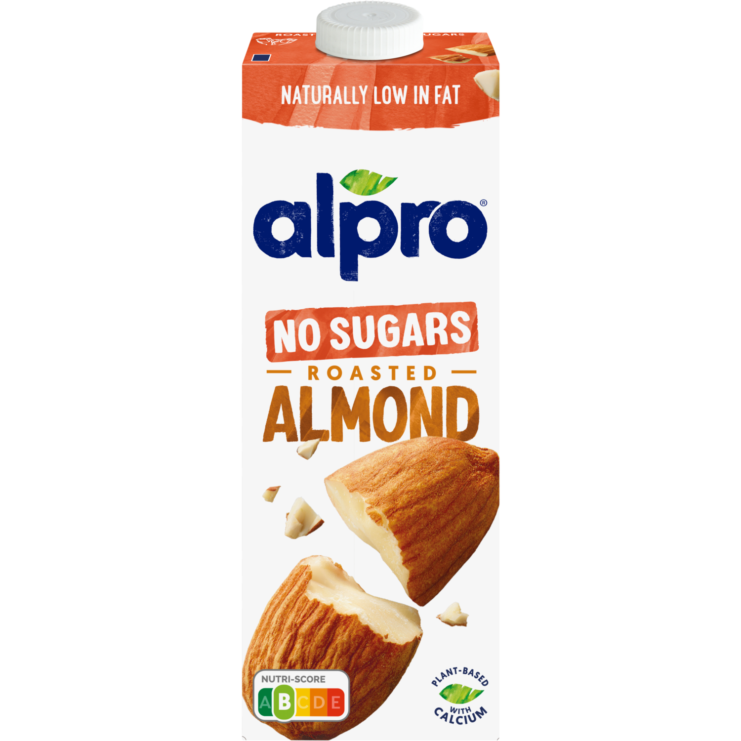 Alpro Amandeldrink zonder suikers gekoeld