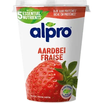 Alpro Plantaardig variatie aardbei