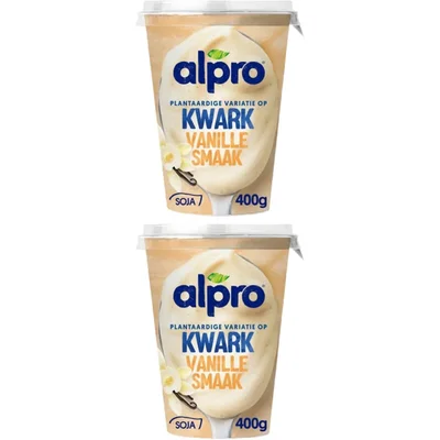 Alpro Plantaardige kwark vanille 2-pack