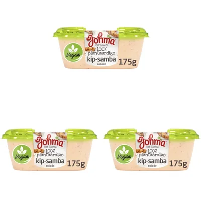 Johma 100% plantaardige kip-samba 3-pack