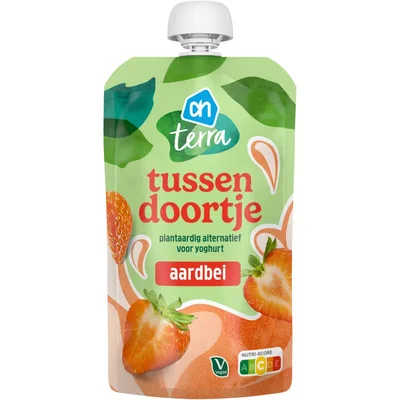 AH Terra Plantaardig tussendoortje aardbei