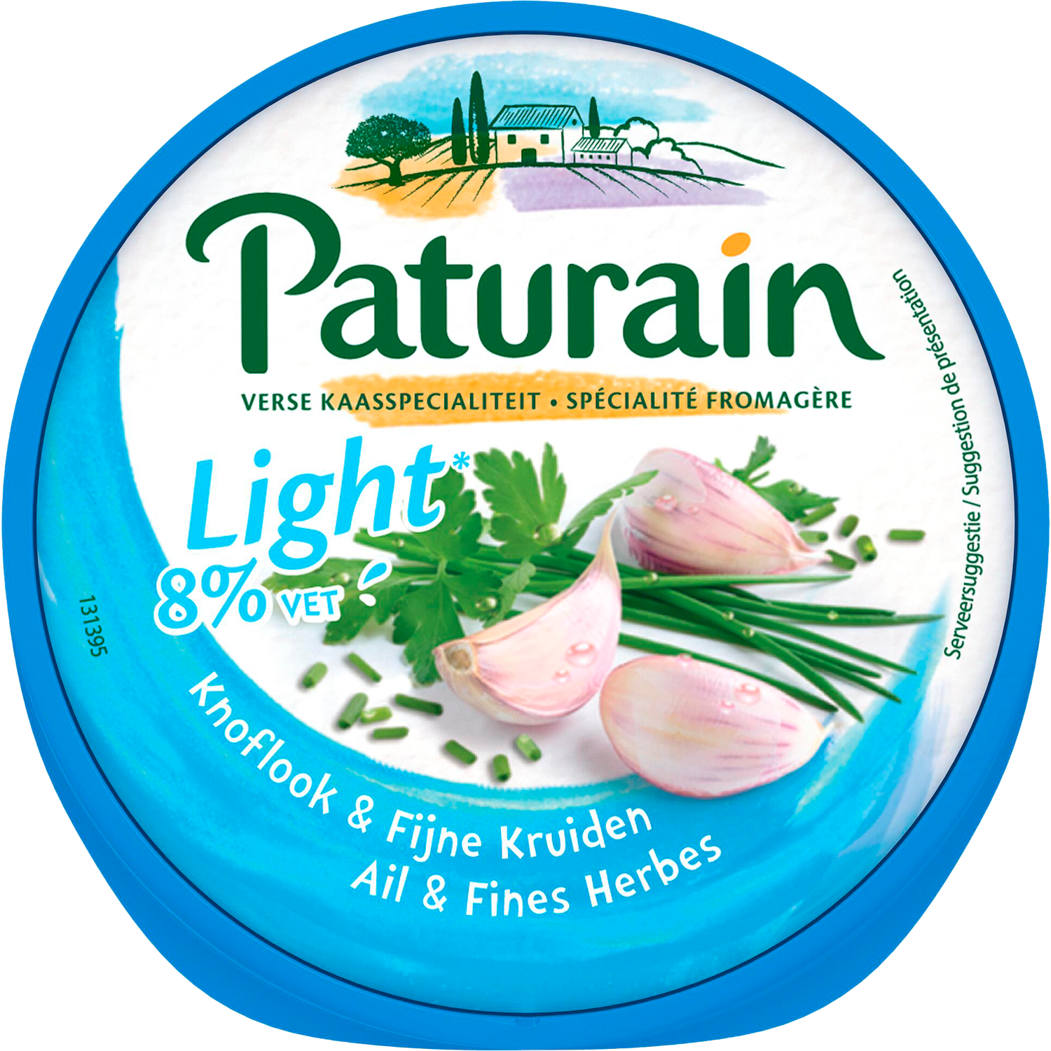 Paturain Knoflook & fijne kruiden light