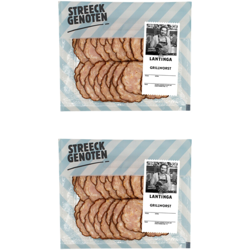 Streeckgenoten Grillworst 2-pack