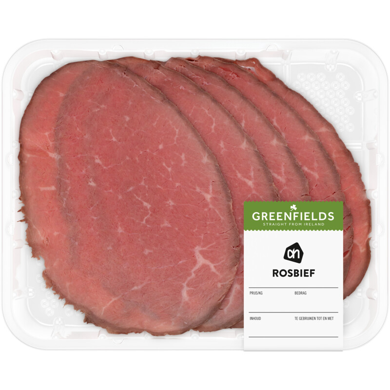 AH Greenfields Rosbief kleinverpakking