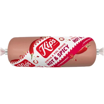Kips Leverworst hot & spicy