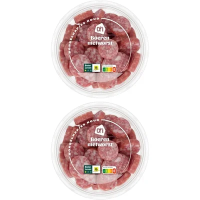 AH Tapas boerenmetworst 2-pack