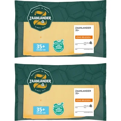 AH Zaanlander Jong belegen 35+ plakken 2-pack
