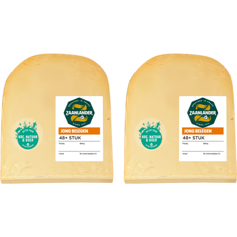 AH Zaanlander Jong belegen 48+ stuk 2-pack