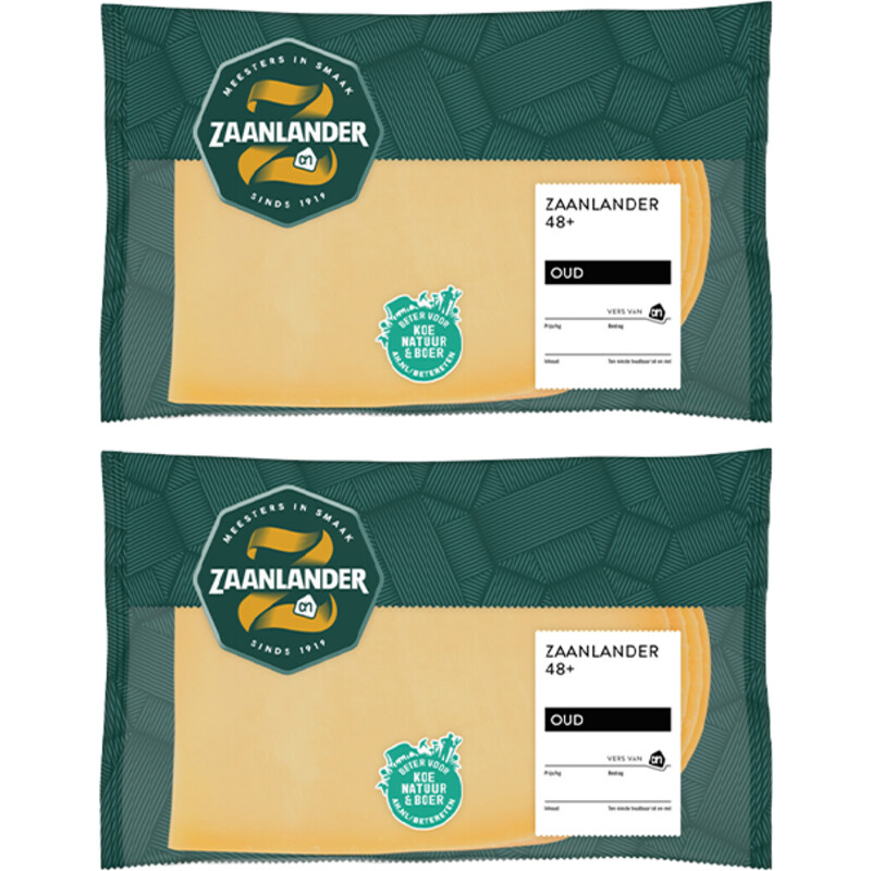 AH Zaanlander Oud 48+ plakken 2-pack
