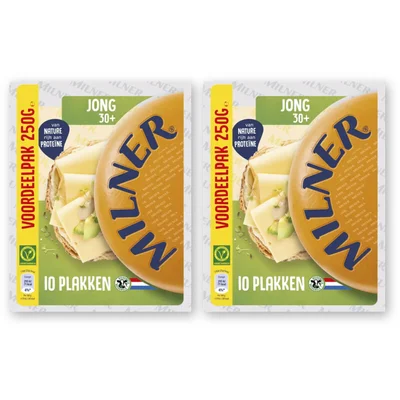 Milner Jong 30+ plakken voordeelpak 2-pack